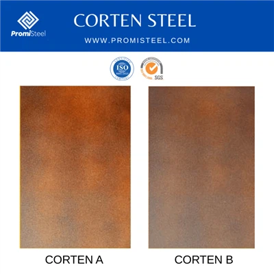 Corten A et Corten B